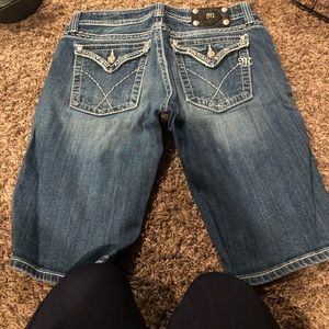 Miss Me Bermuda shorts